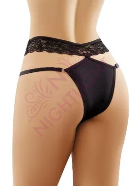 NightLight Beli Dantelli Fantazi Kadın Külot NightLight 9155 - Alternatif Görünüm