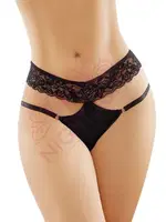 Beli Dantelli Fantazi Kadın Külot NightLight 9155 Siyah
