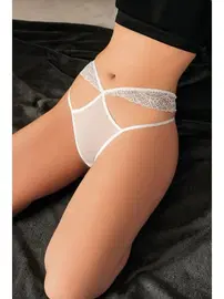 NightLight Pencereli Dantelli Erotik Külot NightLight 9163-2