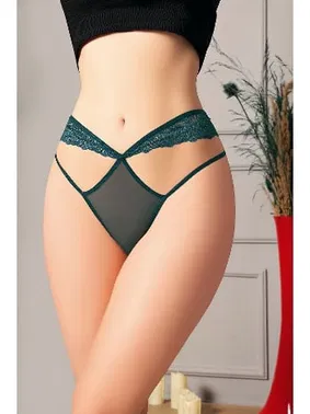 NightLight Pencereli İpli Erotik Kadın Külot NightLight 9163-4