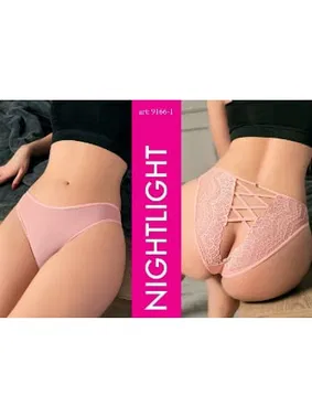 NightLight Transparan Arkası İpli Erotik Külot NightLight 9166-1
