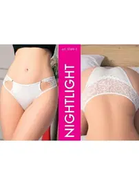 NightLight Beli Dantelli Erotik Kadın Külot NightLight 9169-1