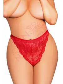 NightLight Büyük Beden Popo Detaylı Fantazi Külot Nightlight 9160