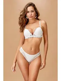 Nurteks Nurteks 4411 Destekli Sütyen Takım Ekru