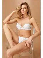 Nurteks 4511 Destekli Straplez Sütyen Takım Ekru Ekru