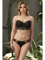 Nurteks Destekli Sütyen Külot Takım Push Up Siyah 4584 Siyah