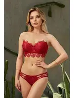 Nurteks Push Up Sütyen Külot Takım 4584 Bordo