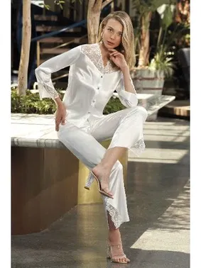 Nurteks Nurteks Saten Pijama 5692