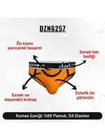 Önü Açık Hardal Erkek Slip  Darkzone DZN6257 farklı açı