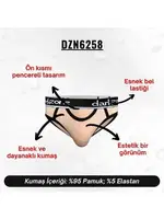 Önü Açık Pembe Erkek Slip  Darkzone DZN6258 farklı açı