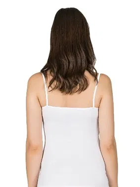 Özkan Önü Büzgülü Dantelli Likralı Pamuklu İp Askılı Kadın Penye Atlet Özkan 3167  - Alternatif Görünüm