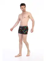 Öpücük Desenli Dijital Baskı Çift Kaplan Erkek Boxer 796 Görsel görsel 5