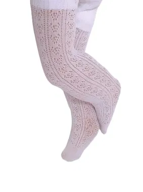 Daymod Orietta Bebek Külotlu Çorap Beyaz Daymod D2123032 - Alternatif Görünüm