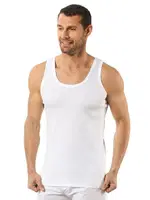 Özkan 0050 Erkek %100 Pamuklu Penye Süprem Atlet Beyaz