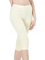 Özkan 0458 Kadın Pamuklu Likralı Süprem Esnek Rahat Kapri Tayt Ten görsel 7