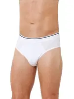 Özkan 11330 Beyaz Erkek Pamuklu Likralı Penye Esnek Rahat Slip Külot Beyaz