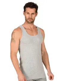 Özkan Özkan 11406 Erkek %100 Pamuklu Ribana Esnek Rahat Kalın Askılı örme Atlet