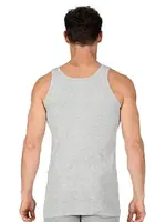 Özkan 11406 Erkek %100 Pamuklu Ribana Esnek Rahat Kalın Askılı örme Atlet Gri görsel 4