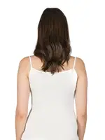 Premium Kumaş Viskon Saten Yakalı Esnek  İnce Askılı Atlet Özkan 2040 Ekru görsel 6