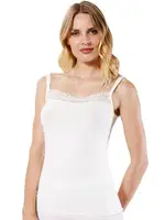 İnce Askılı Kare Yaka Modal Pamuklu Dantelli Kadın Atlet Özkan 23422 farklı açı