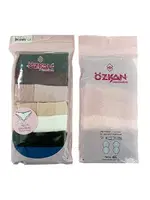 Özkan 26797 7'li Paket Kadın Bel Kismi Tül Detaylı Likralı Pamuklu Esnek Rahat Slip Bikini Külot detay görünüm