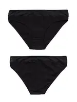 Özkan 26797 7'li Paket Kadın Bel Kismi Tül Detaylı Likralı Pamuklu Esnek Rahat Slip Bikini Külot görsel 5