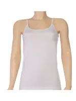 Pamuk İp Askılı Beyaz 3'lü Paket Kadın Atlet Yıldız 2043 Beyaz