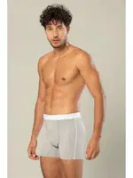 Pamuk Likralı Süprem Uzun Erdem Erkek Boxer 1417 Gri görsel 10