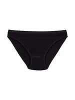 Pamuk Siyah 6'lı Paket Kadın Bikini Külot Yıldız 2123 Siyah detay görünüm