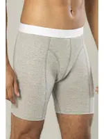 Pamuk Süprem Uzun Erkek Boxer Erdem 1416 Gri görsel 14