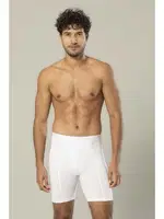 Pamuk Süprem Uzun Erkek Boxer Erdem 1416 Beyaz farklı açı
