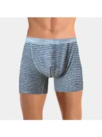 Pamuklu Erkek Likralı Boxer Çizgili ÖTS 2610 Gri farklı açı