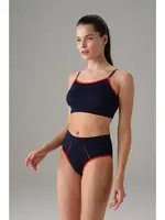 Pamuklu Lacivert Boxer Model Kadın Spor Slip Doreanse 7093 Lacivert