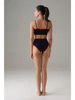 Pamuklu Lacivert Boxer Model Kadın Spor Slip Doreanse 7093 Lacivert detay görünüm