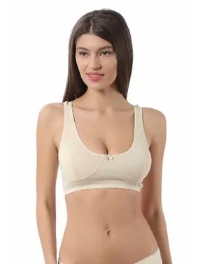 Özkan Pamuklu Ribana Boş Kap Desteksiz Telsiz Balensiz Kalın Askılı Yarım Kadın Atlet Sütyen Özkan 0564 