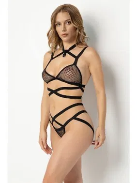 Phevos Phevos Fantezi Sütyen Takım Fİle Şeritli 012-002224