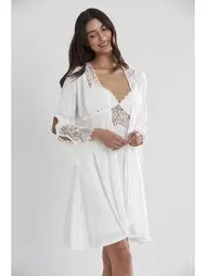 Pierre Cardin Pierre Cardin 5625 Penye Gecelik Sabahlık Pijama Takım Şort Takım 6'lı Gelin Çeyiz Seti