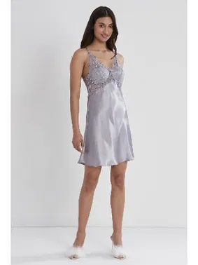 Pierre Cardin Pierre Cardin 605 Saten Dantel Gecelik - Alternatif Görünüm