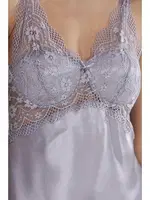 Pierre Cardin 605 Saten Dantel Gecelik Royal farklı açı