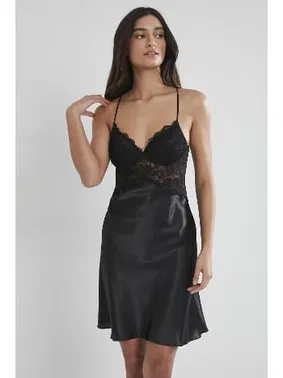 Pierre Cardin Dantelli Saten Askılı Kadın Gecelik Pierre Cardin 608