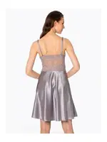 Dantelli Kaplı Kısa Askılı Saten Gecelik Pierre Cardin 627 görsel 8