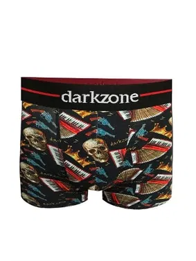 Darkzone Piyano Desenli Erkek Boxer (Dijital Baskılı) Darkzone DZN3068