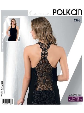 Sırtı Dantel Yüzücü Model Kadın Atlet Polkan 2168