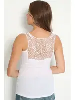 Sırtı Güpürlü Bayan Atlet Polkan 2367