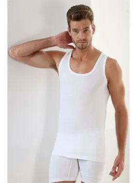 Arma Yıldız Premium Beyaz Erkek Atlet 3'lü Paket Arma Yıldız 1001 - 3 ADET - Alternatif Görünüm