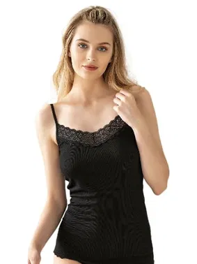 Özkan Premium Kumaş Esnek Viskon Kaşkorse Dantelli İp Askılı Kadın Atlet Özkan 26956 