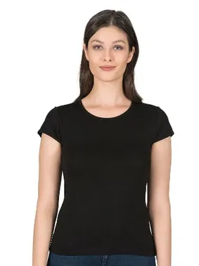 Özkan Premium Yumuşak Rahat Kumaş Viskon Bisiklet Yaka Kısa Kollu Örme T-shirt Özkan 7123