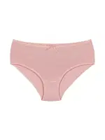 Pudra 6'lı Paket Bambu Kadın Bato Külot Yıldız 3924 Pudra detay görünüm