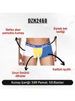 Renkli Erkek Hipster Boxer Darkzone DZN2460 farklı açı