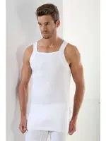 Ribana Geniş Biyeli Atlet Arma Yıldız 1135 Beyaz farklı açı